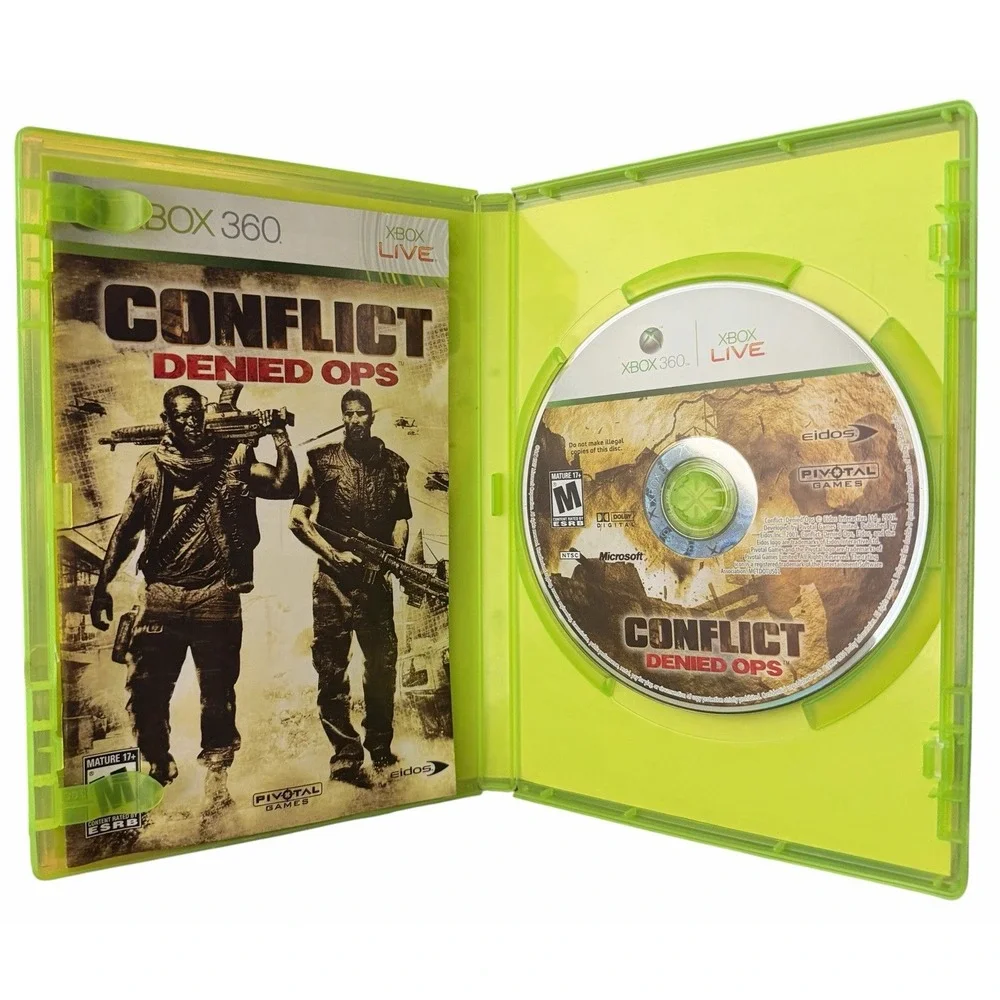 Conflict: Denied Ops (Microsoft Xbox 360, 2008) -  Tested Working